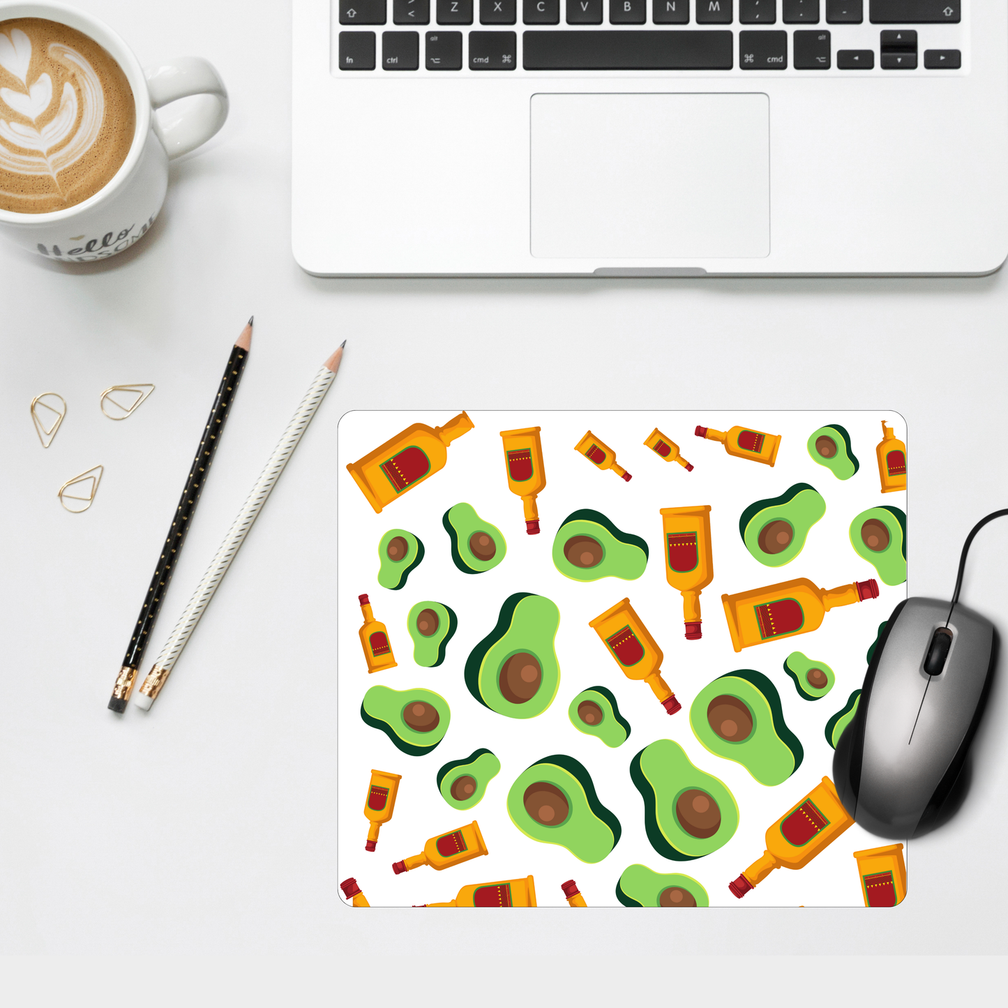 Avocado and Tequila Mouse Pad