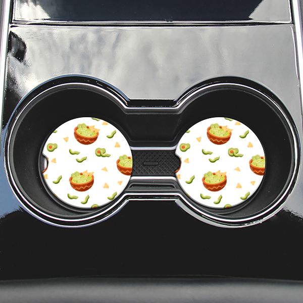 Guacamole Car Coaster