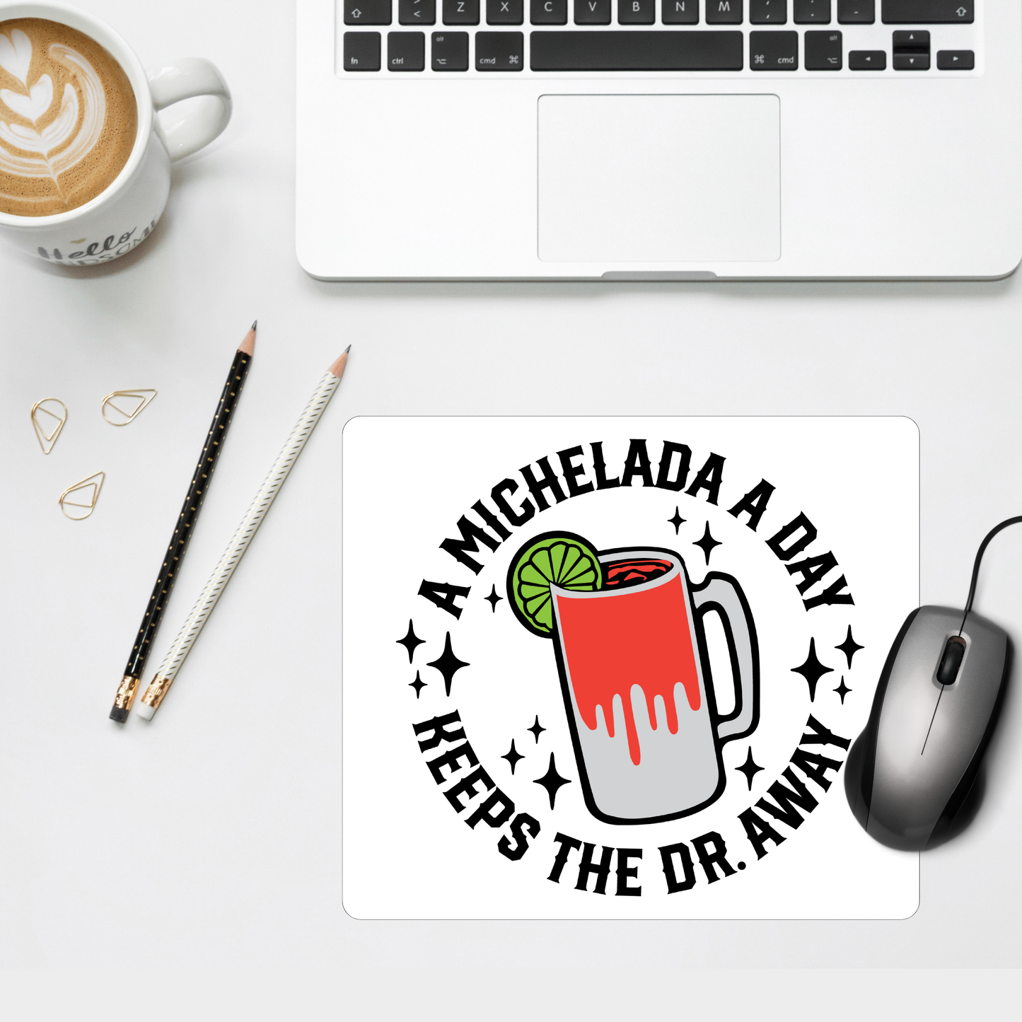 Michelada a Day Mouse Pad