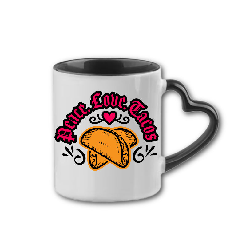 Peace Love Tacos Mug