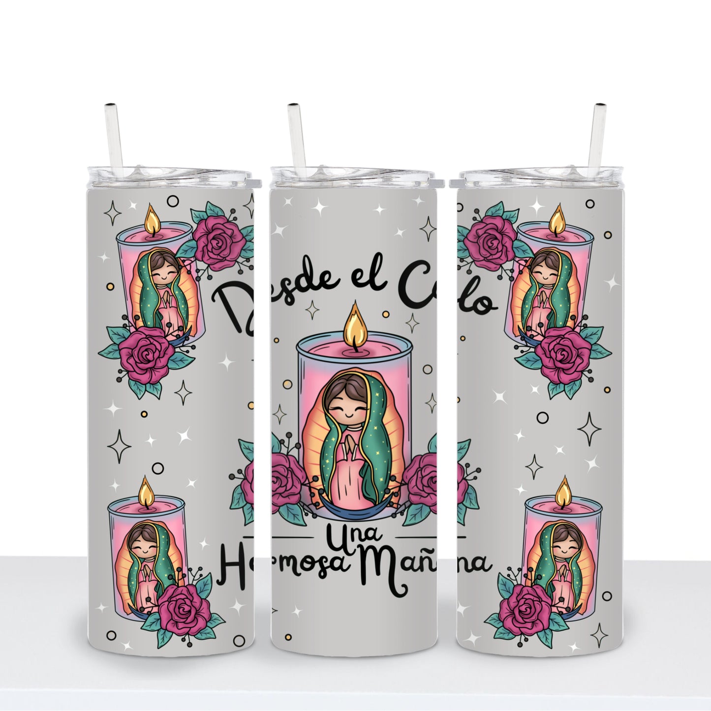 Desde El Cielo Virgencita 20oz Tumbler
