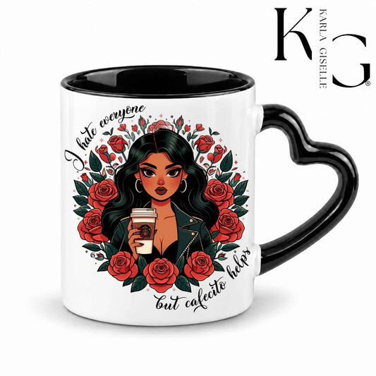 I Hate Everyone but Cafecito Helps Mug