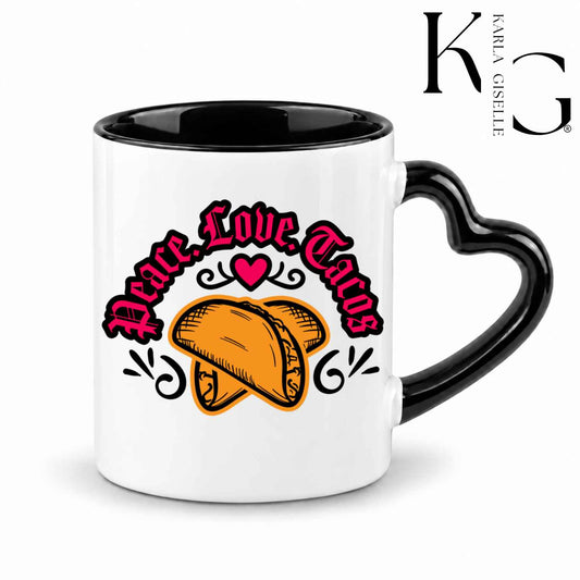 Peace Love Tacos Mug