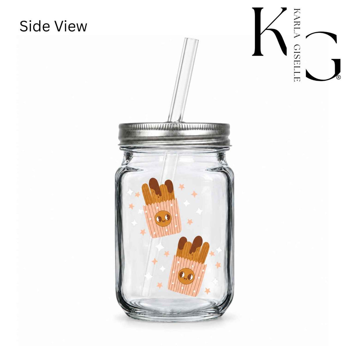 But First First Churros Mason Jar Mug