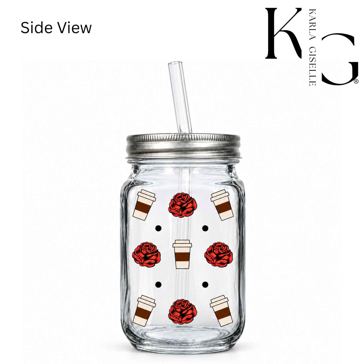 I hate Everyone but Cafecito Helps Mason Jar Mugs