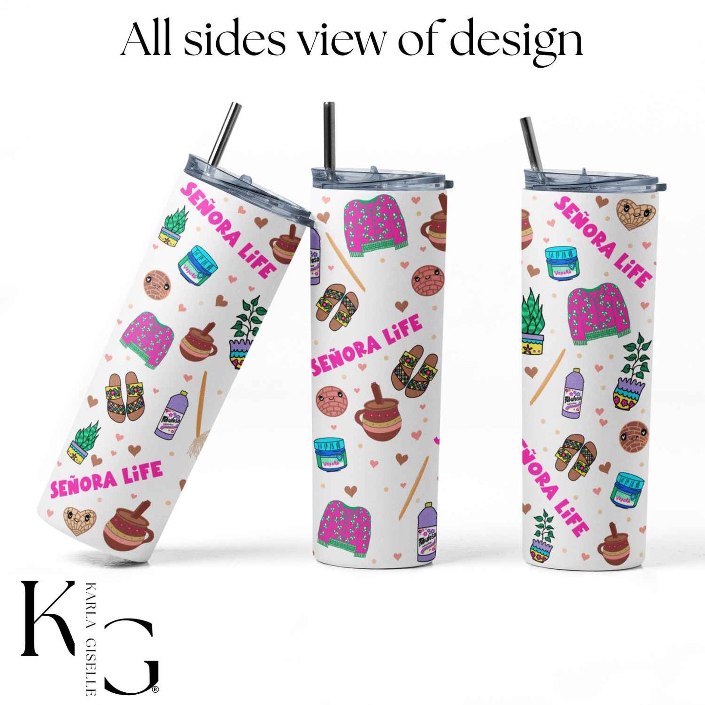 Señora Life, Funny Latina 20 oz Tumbler