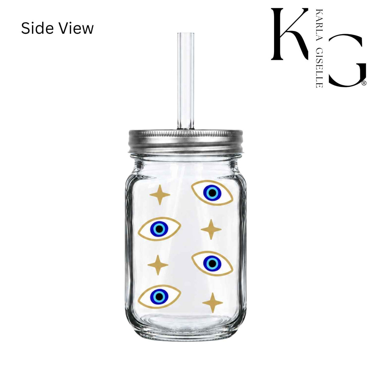 Protect Your Energy Stars Mason Jar Mug