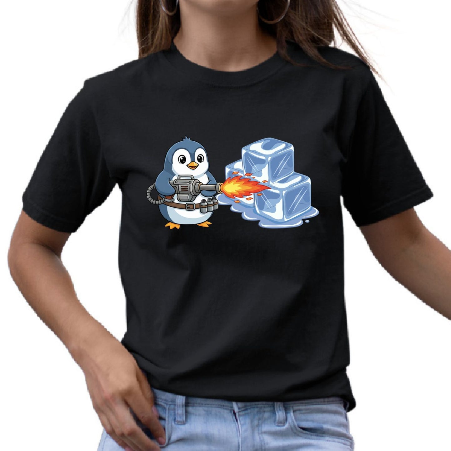 Anti-ICE Penguin