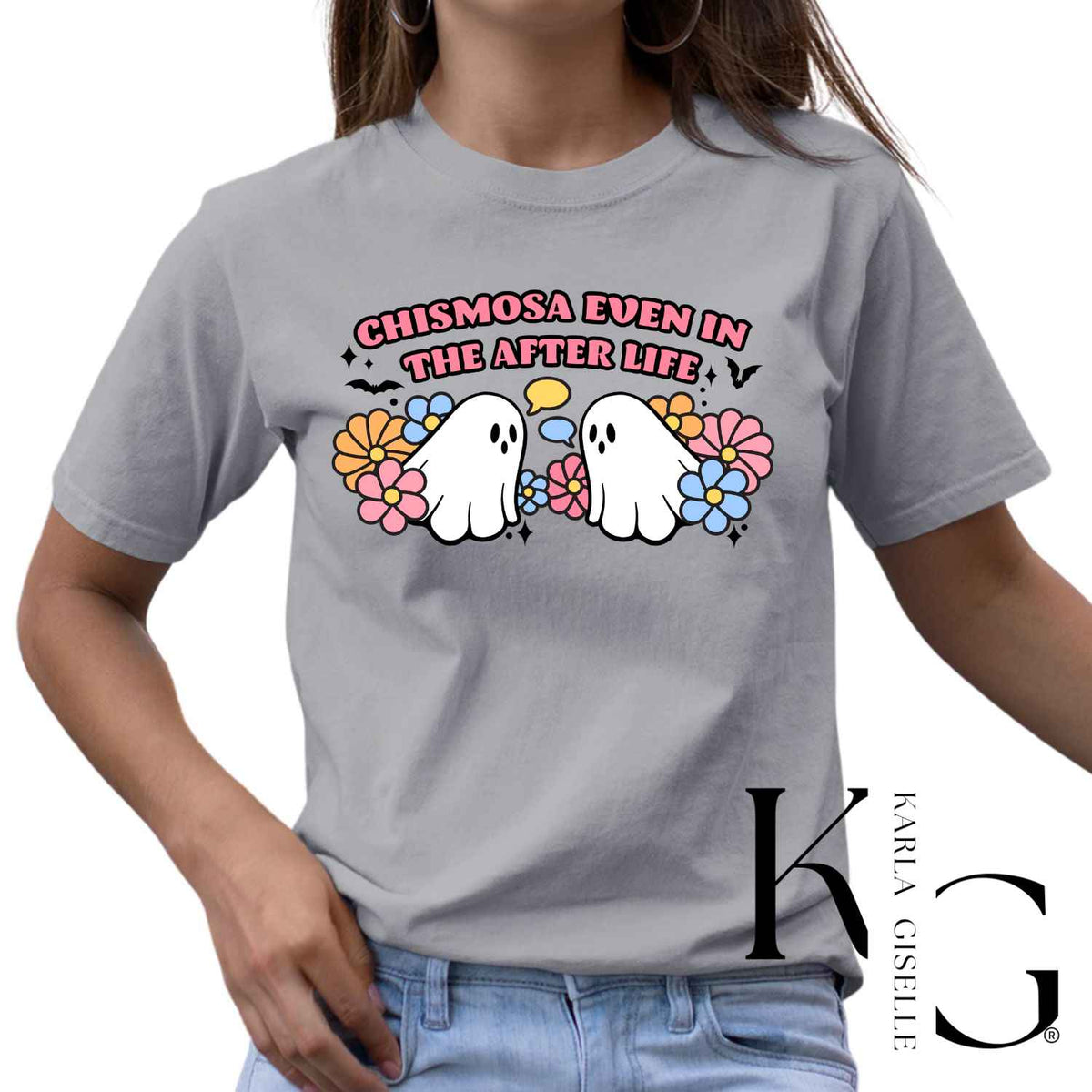 Apparel mockup for chismosa design, image 28
