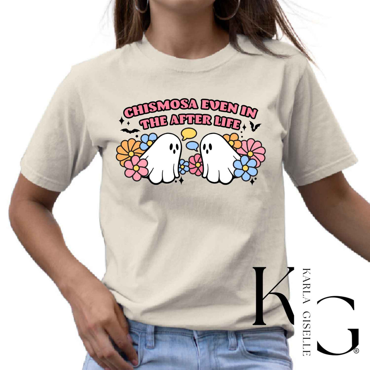 Apparel mockup for chismosa design, image 31