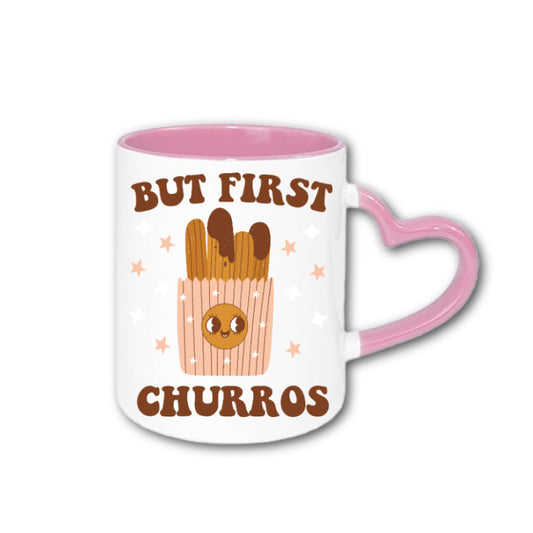 But First Churros Mug