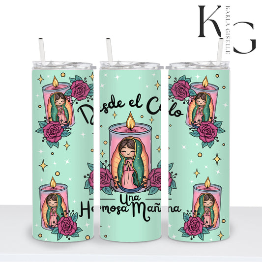 Desde El Cielo Virgencita 20oz Tumbler