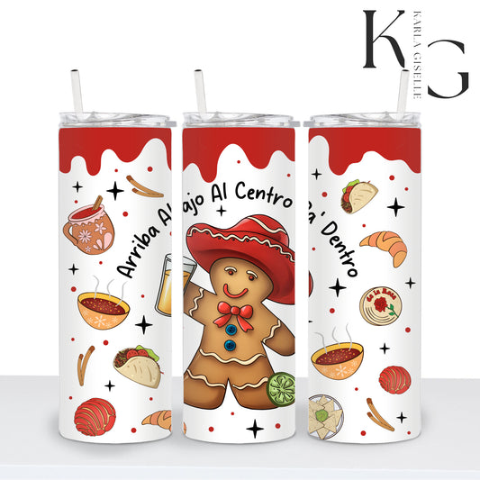 Drunken Gingerbread 20oz Tumbler