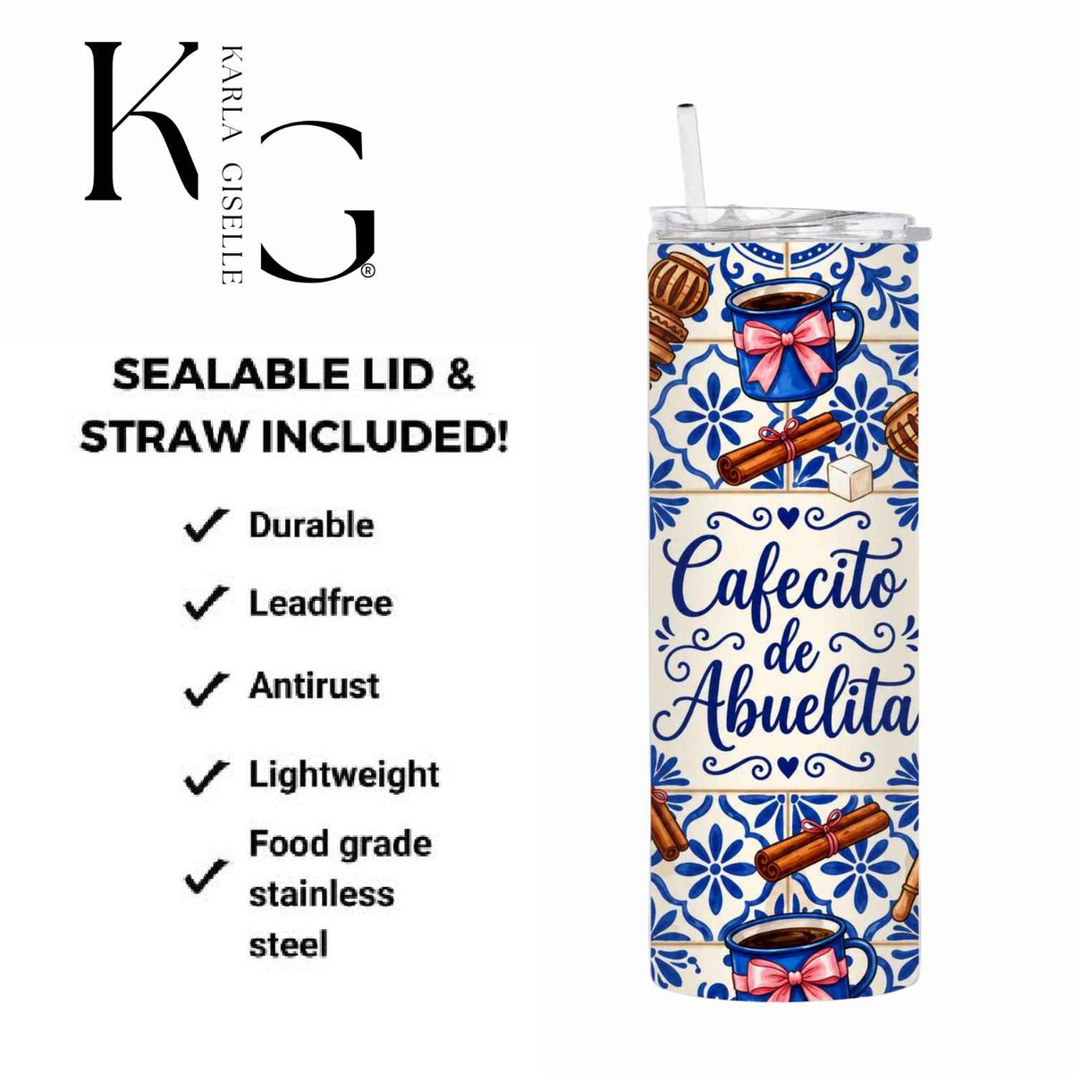 Cafecito de Abuelita, Café de Olla 20 oz Tumbler