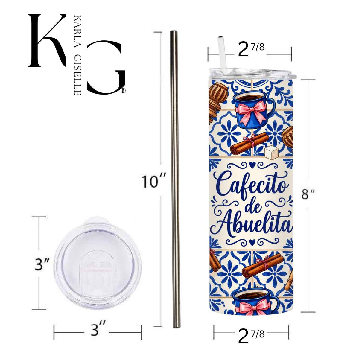 Cafecito de Abuelita, Café de Olla 20 oz Tumbler