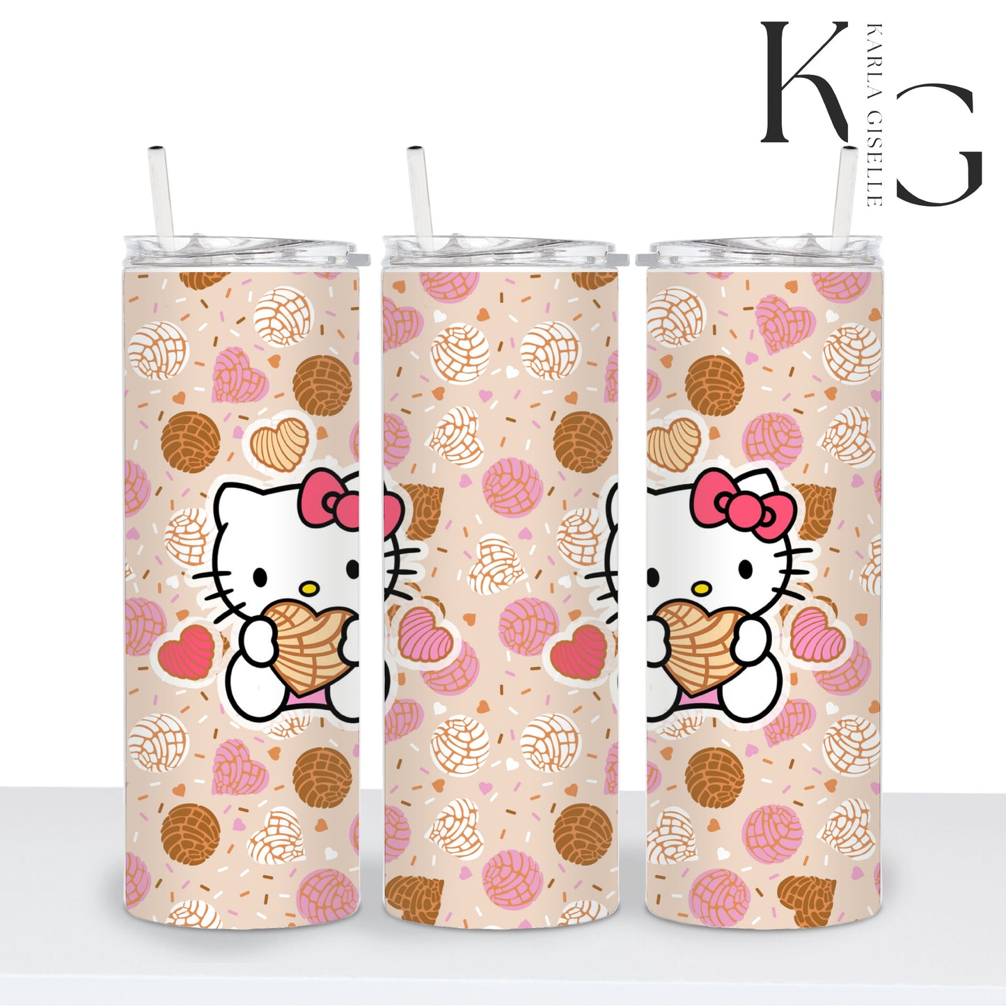 Kitty Cat Concha Inspired 20oz Tumbler