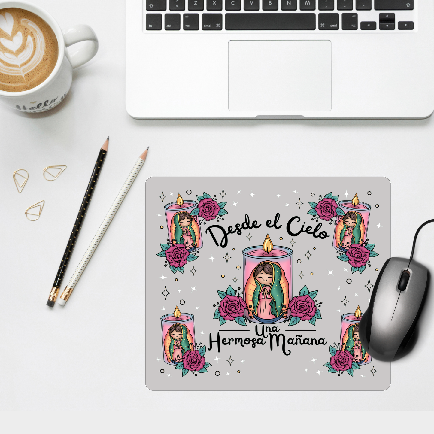 Desde el Cielo Virgencita Mouse Pad
