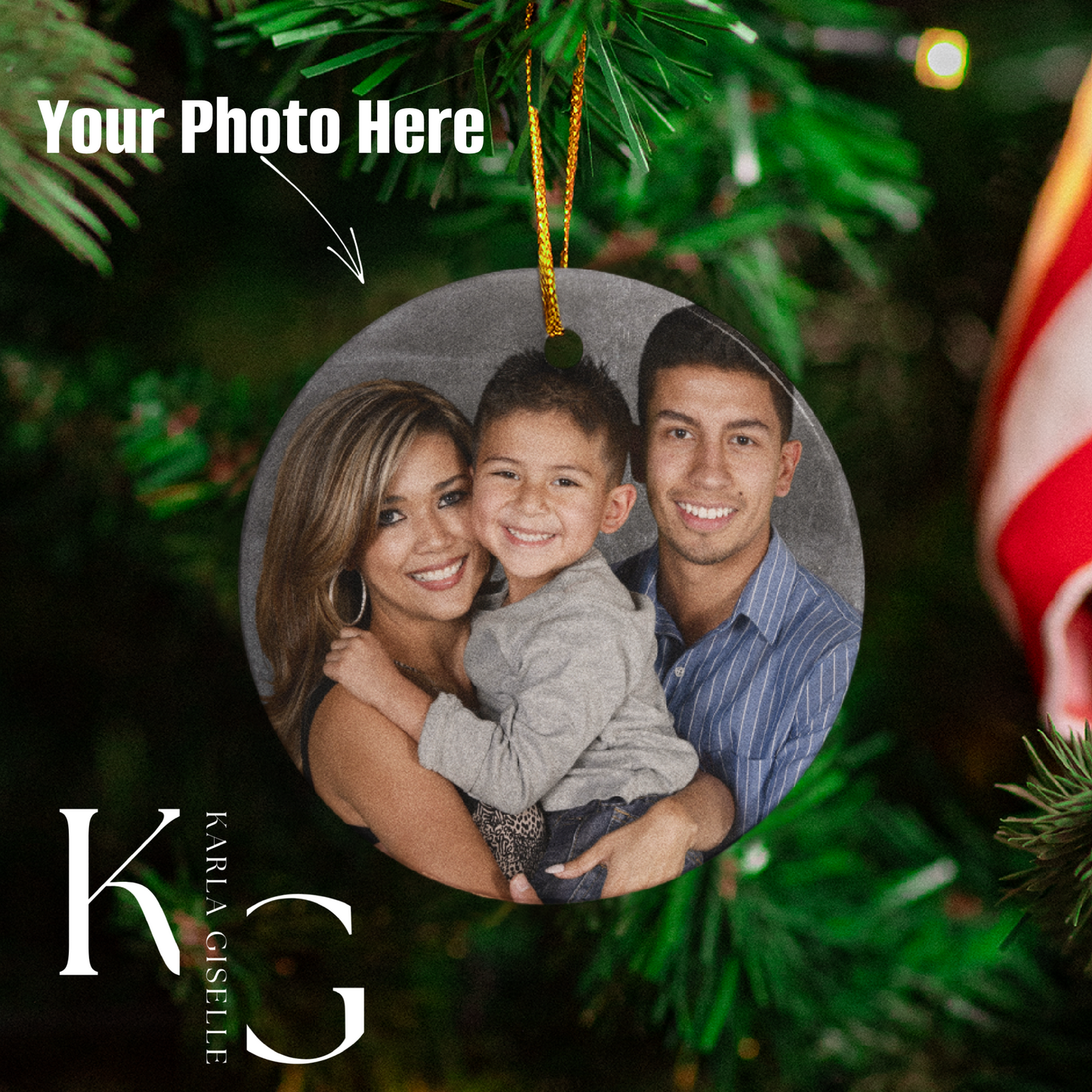 Personalized Photo Ornament