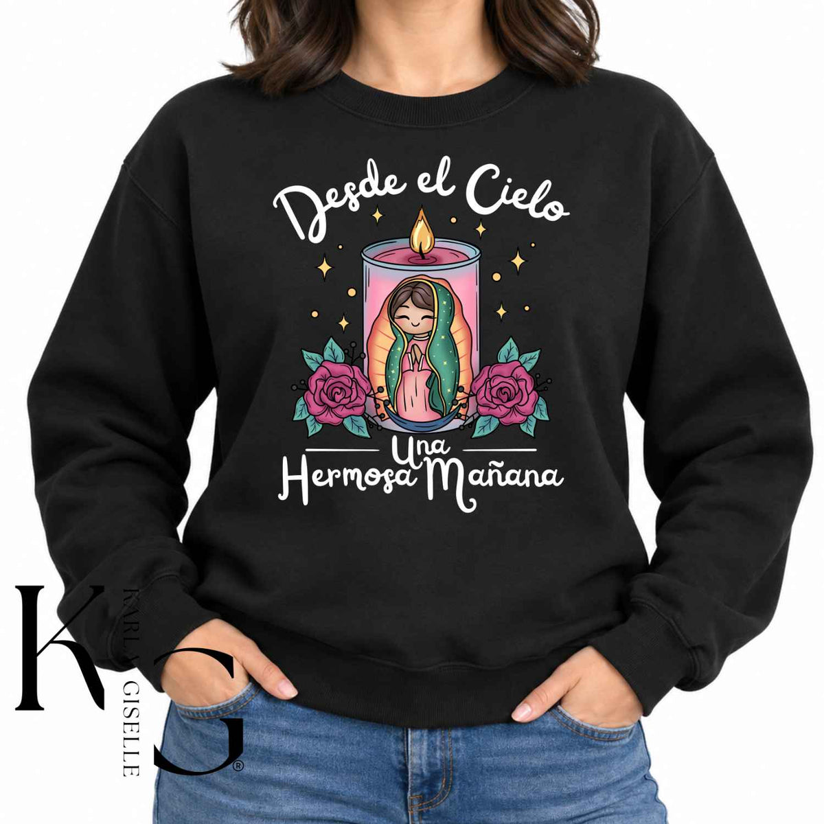 Black Desde El Cielo Una Hermosa Mañana sweatshirt