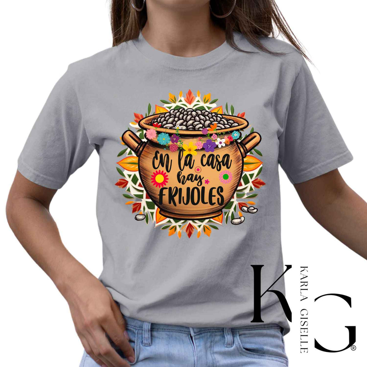 Gray En La Casa Hay Frijoles T-shirt